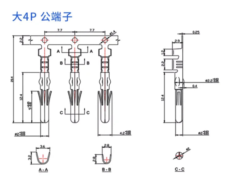 10 Set Molex 5.08mm Connector Large 4 Pin Computer ATX IDE Power Connector Plug Male Female Housing + Male Female Terminal