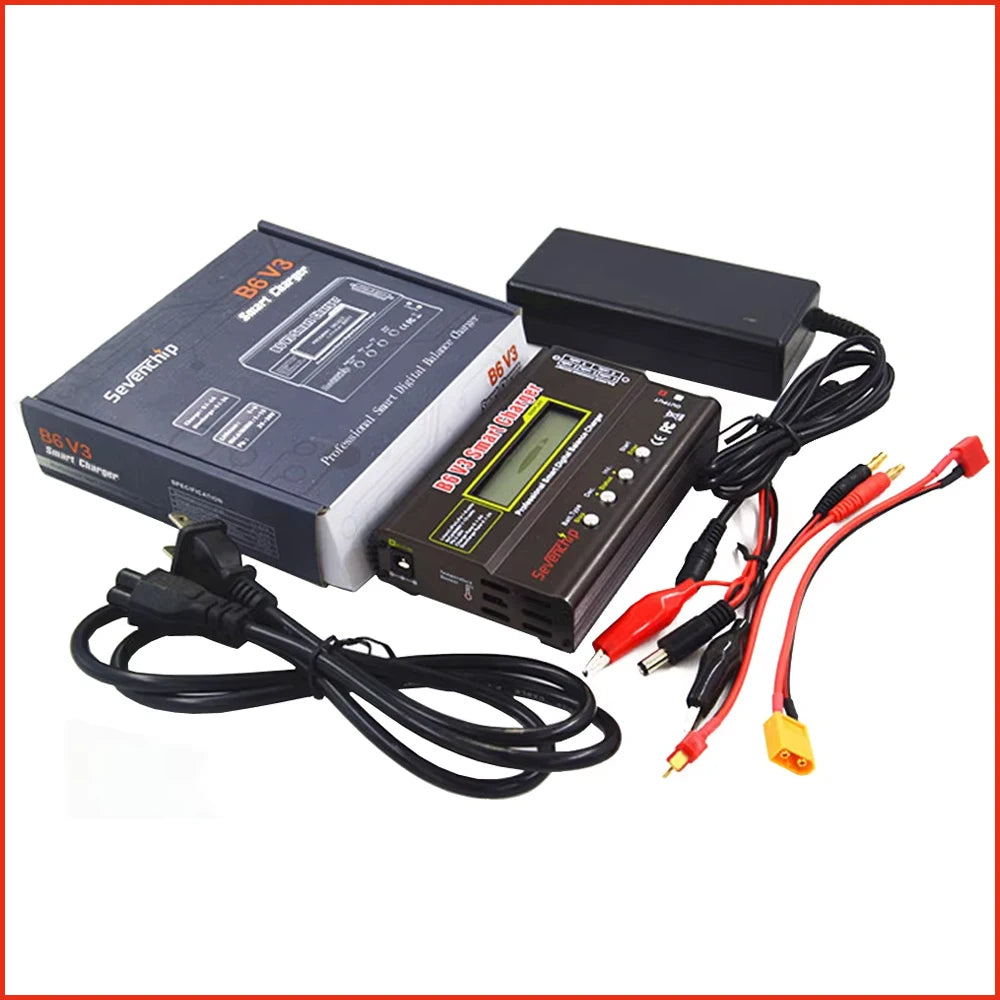IMAX B6 V3 80W Multi-functio Lipo Balance Charger/Discharger With 12V 5A AC Adapter For RC Lipo LiHV LiIon LiFe NiCd NiMH PB
