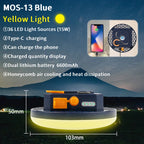 MOSLIGHTING 9900mAh Camping Light Portable Rechargeable Multifunctional LED Flashlight Fishing Emergency Maintenance Tent Lamp
