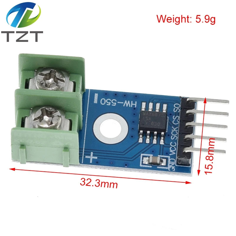 MAX6675 Module + K Type Thermocouple Thermocouple Sensors TZT Temperature Degrees Module for arduino