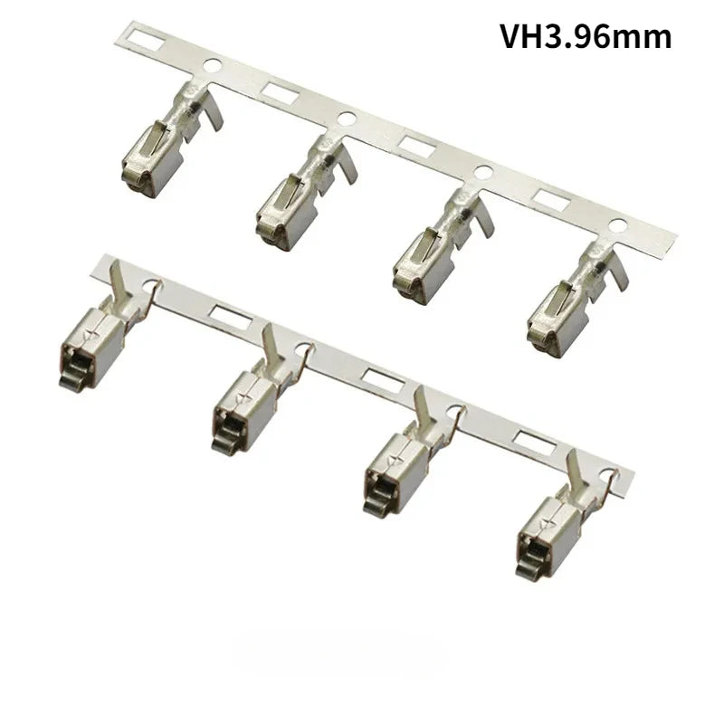 100pcs SH1.0 JST1.25 PH2.0 HY2.0 XH2.54 VH3.96mm Terminal Wire Cable for Housing 1.0 1.25 2.0mm 2.54mm Female Male Connector
