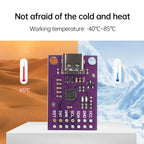 USB to SMBus/I2C Communication Module CP2112 Module CCS811 Debug Board TYPE-C/Micro USB Interface