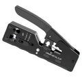Rj45 Rj12 Rj11 Pass Through Crimp Plier Cat7 Cat6 Cat6A Cat5 Cat5e Stripping Crimping Tool with 8P/6P Ethernet Connectors