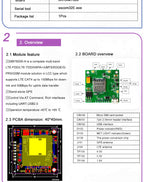 Global Certified SIM7600G-H 4G Development Board CE FCC ANATEL UKCA Approved 4G LTE+GNSS Module For Overseas IoT Asset Monitorin