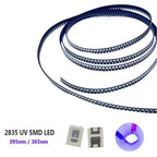 2835 3528 SMD UV Purple Light chip lamps ltraviolet 0.5W 0.2W 395nm 365nm LED Light Emitting Diode LED Bulb