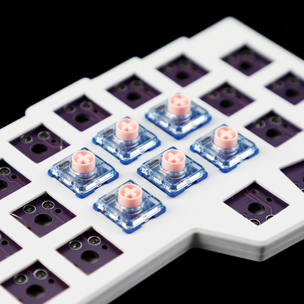 Kailh Deep Sea Low Profile 1353 RGB Choc V2 Silent Switches MINI Linear Tactile Switch for Mx Low Profile Mechanical Keyboard