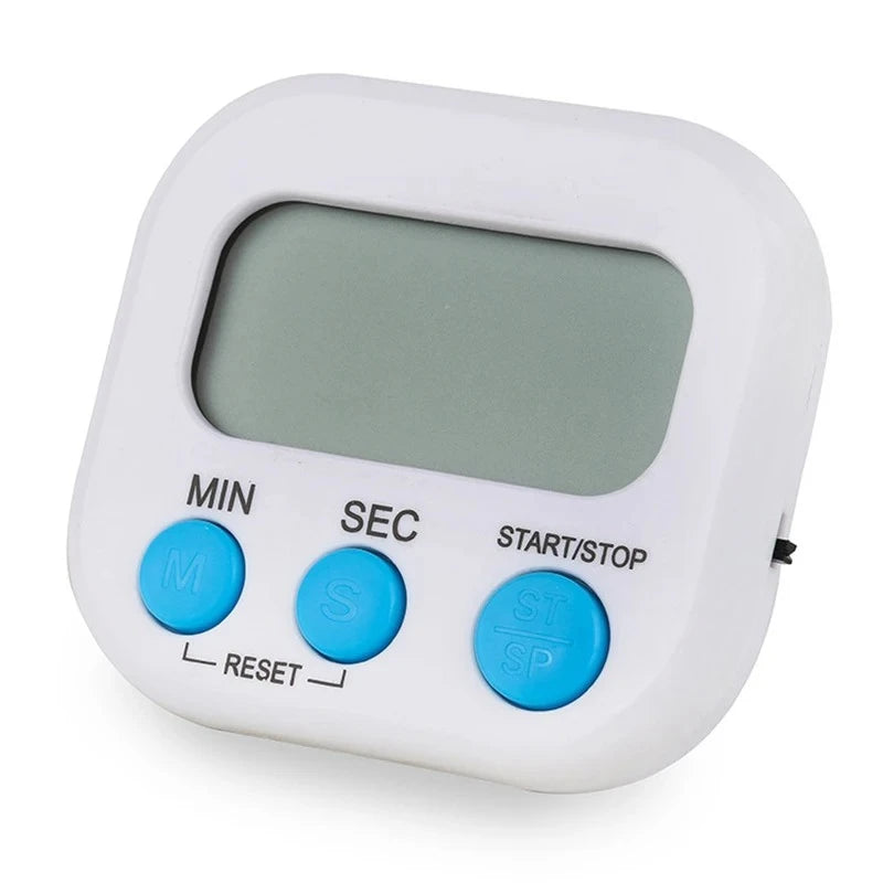 Digital Kitchen Timer for 99 Minutes Cooking Countdown with Magnetic Tool Timing Cook Friendly Alarm Clock Counter with Stand