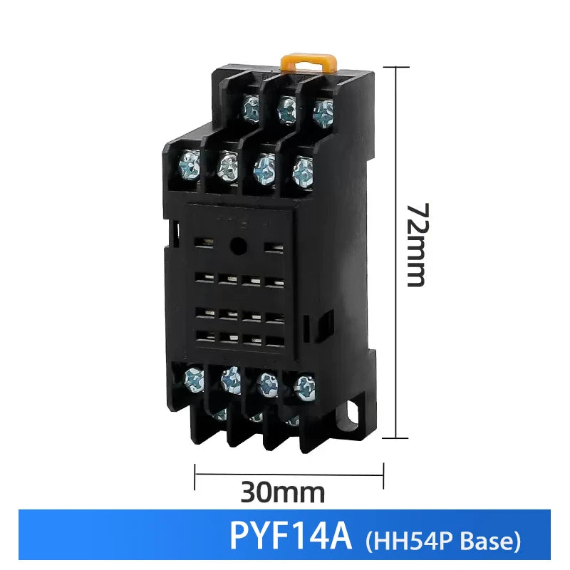 10pcs Small Intermediate Relay AC 220V DC C24 HH52P HH53P HH62P HH63P LED  General Mini Electromagnetic Relay Wholesale