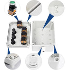 NEW high-quality Switch with arrow button control box self start button water tank electrical industrial emergency stop switch