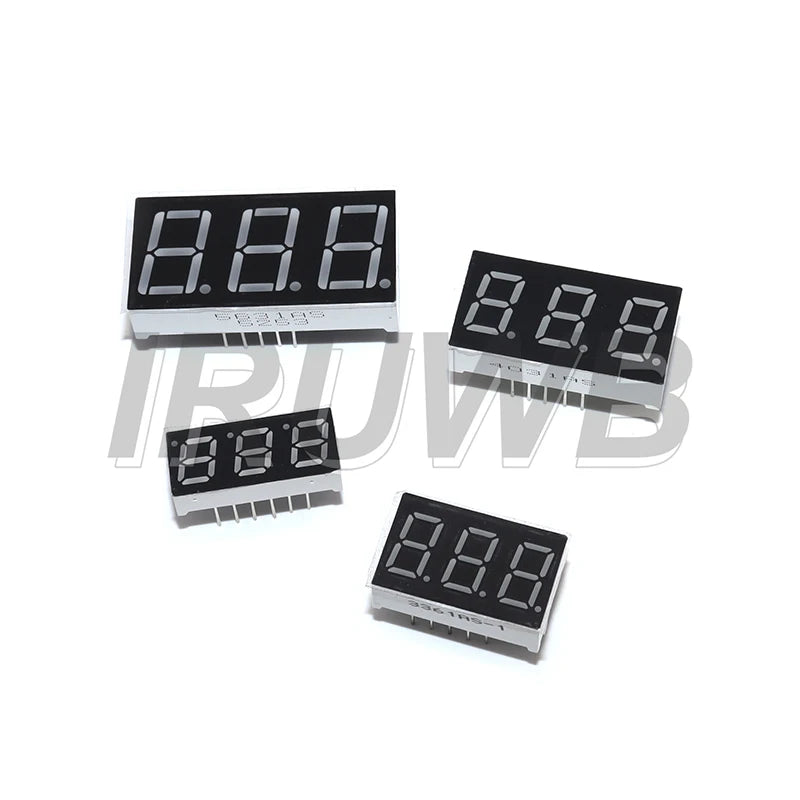 5pcs Red LED Display 7 segment Digital tube Common AnodeCathode Red 3 4 Bit digital Tube 0.28 0.36 0.56 inch