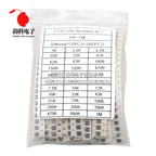 0402 0603 0805 1206 1210 2512 SMD Resistor Assorted Kit 10K 100K 1K 1R 100R 220R Resistance 1% 5% Sample Pack