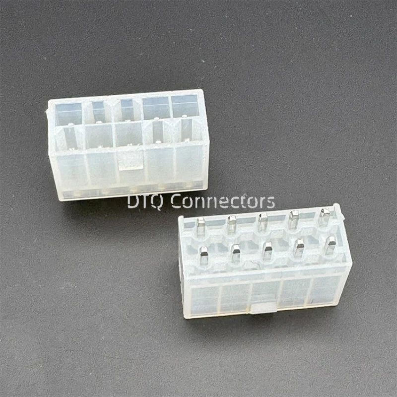 10 Pcs Molex 5569 4.2mm Pitch Automotive Male White Socket 2/4/6-24Pin Connector
