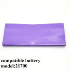 21700 Lithium Battery PVC Heat Shrinkable Film Battery Skin Heat Shrinkable Sleeve 10pcs/bag