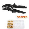 SN-58B Ratchet Crimping Plier Crimper Tool 0.25-2.5mm² AWG24-13 for Dupont,TE,JST,Molex Terminal Wire Electrical Pliers