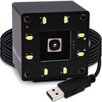 ELP Autofocus USB Camera 16MP Ultra HD Webcam IMX298 Sensor Mini Camera with 68 degree No Distortion Lens
