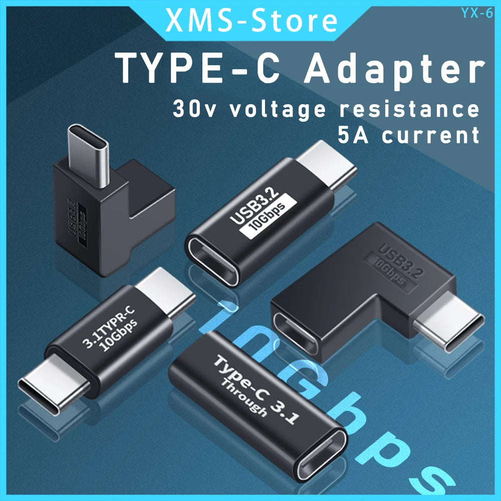 Universal  Type-C Adapter USB-C Male to TYPE-C Male Female Converter for Macbook Huawei Samsung Xiaomi Ipad Connector