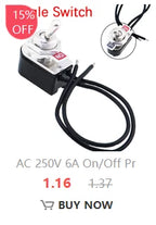 5PCS Miniature Toggle Switch Double Pole Double Throw DPDT (MTS202) ON-ON 120VAC 6A 1/4 Inch Mounting MTS-202