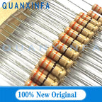 20PCS Carbon film resistor 1W 5% 10R 100R 220R 1K 1.5K 2.2K 4.7K 10K 22K 47K 100K 100 220 1K5 2K2 4K7 Ohm Resistance 0.1R-4.7M