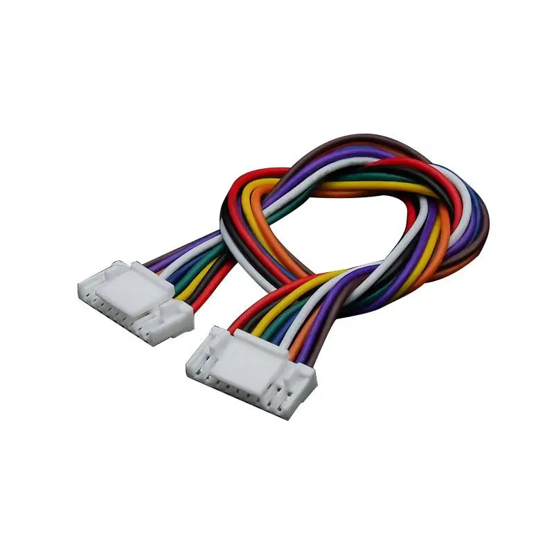 5/10PCS GH 1.25 2p 3p 4p 5p 6p 7P 8P  Female Connector With Wire 15cm Cable  GH1.25 Single Double Connector 28AWG