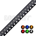 100PCS 0603 SMD LED light emitting Diode bead Blue Red Yellow Green Warm White Orange UV Pink PLR SMD LEDs