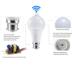 4 PCS B22 Led Bulb Radar Motion 220V 20W 18W 15W 12W 9W 6W Light Bulb Auto On Off Sensor Infrared Motion Detect Night Lamp