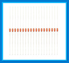 20Pcs Glass Sealed Thermistor Resistor NTC MF58 3950 B 5% 5K 10K 15K 50K 100K 200K 500K Ohm Induction Cooker Temperature Sensor