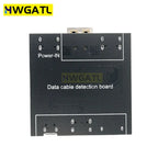 DT3 Data Cable Detection Board Type-C Micro USB C Cable Tester Short Circuit On Off Switching Diagnose Tool for iOS Android