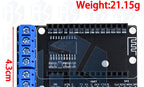 1PCS NodeMCU Motor Shield Board L293D for ESP-12E from ESP8266 esp 12E kit diy rc toy wifi rc smart car remote contro
