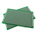 2x8cm 3x7cm 4x6cm 5x7cm 6x8cm 7x9 8x12 9x15cm 10*15CM Green PCB Dual Panel Board DIY Universal Prototype Board Protoboard Kit