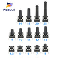 50PCS 6X6X5/4.3/5.5/6/7/8/9/10/13MM Tact Switch Push Button Switch 12V 4PIN DIP Micro Switch For TV/Toys/home use Button