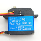 Waterproof 20KG 25KG 30KG 35KG Servo 180 Degree 270 Degree Large Torque Digital Servo Metal Gears 25T Servo Arm For RC Car Truck