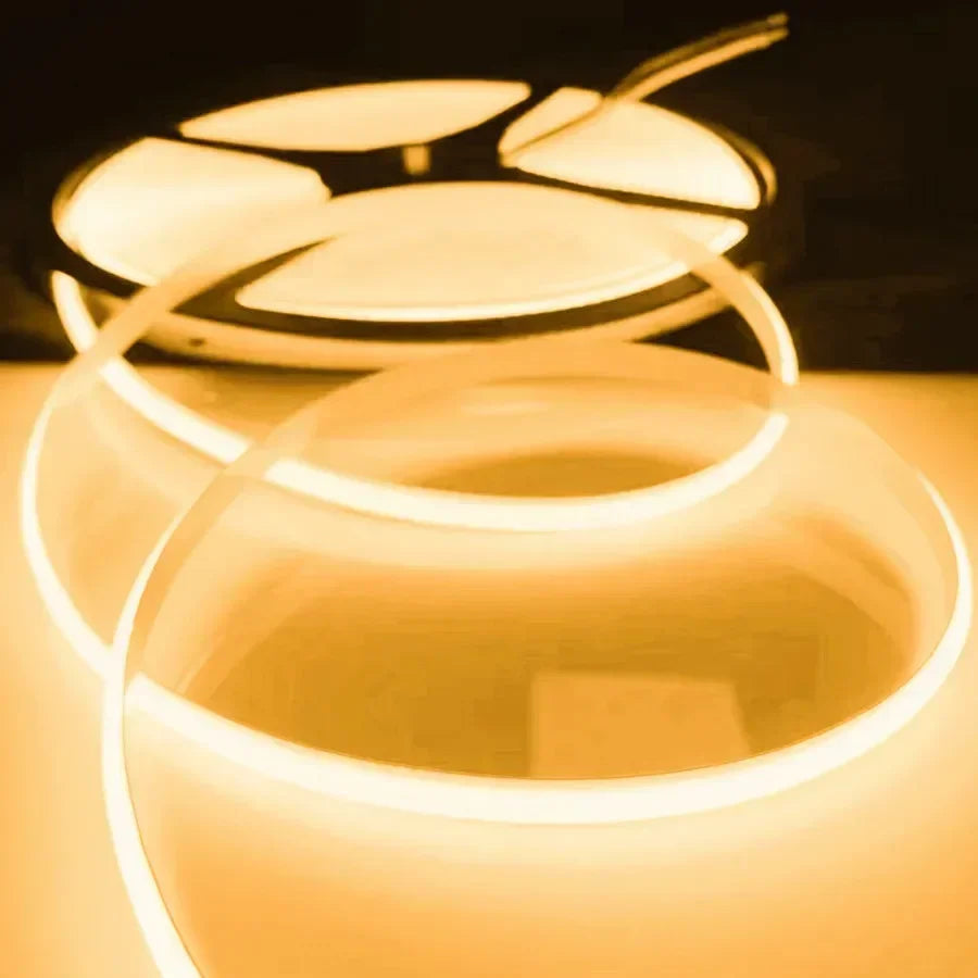 10W/M Ultra-high Power 220V COB LED Strip Light 10m Flexible Tape Light Smart IC No Need Driver High Bright Linear Lighting RA95