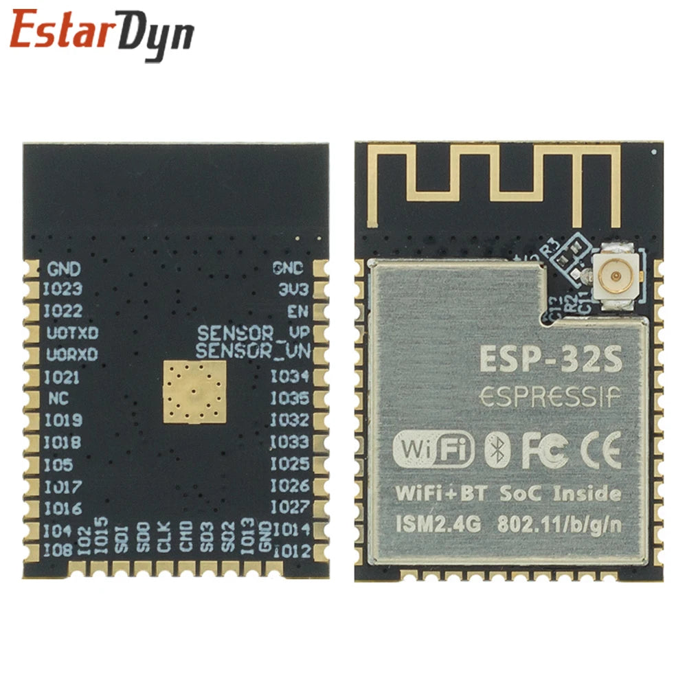 Estardyn ESP8266 ESP-12E/12F ESP32/32S Serial WiFi IoT Module Dual Core Low Power Consumption 3.3V MCU Board