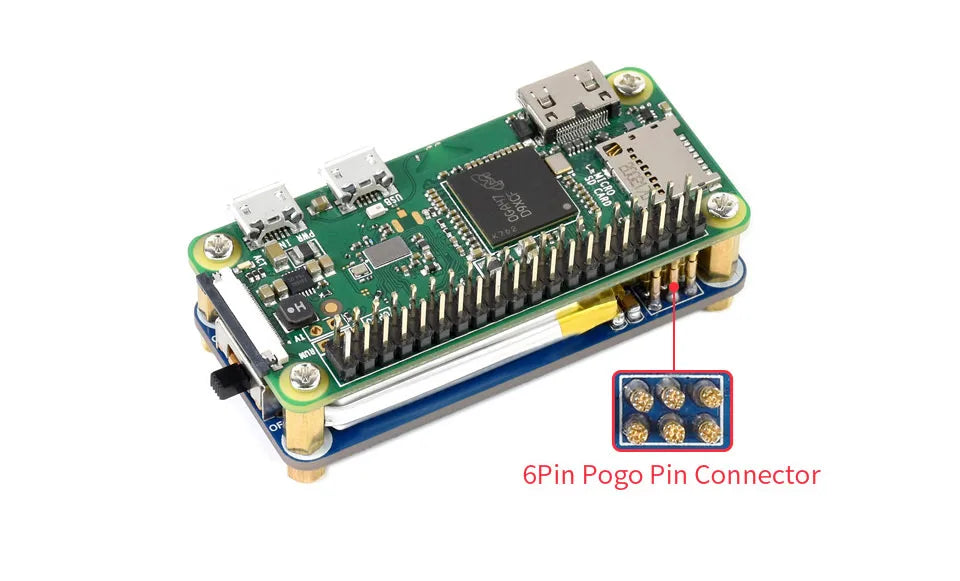 Waveshare UPS HAT (C) Uninterruptible Power Supply UPS HAT For Raspberry Pi Zero UPS