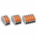 WAGO 222‑412 222‑413 222‑415 Lever Wire Connector,0.08‑2.5mm² 32A 450V ideal for household electrical wiring splicing