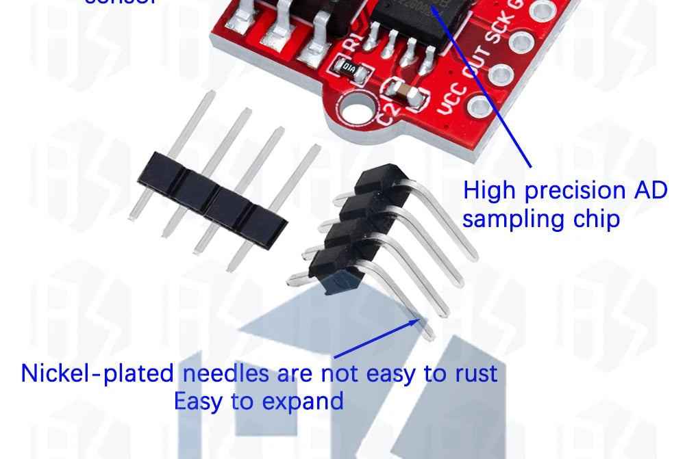 DC 3.3V/5V 0-40KPa Pressure Sensor Module with 2.5mm Soft Tube - Digital Liquid Water Level Controller Board for Arduino
