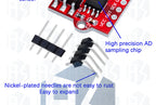 DC 3.3V/5V 0-40KPa Pressure Sensor Module with 2.5mm Soft Tube - Digital Liquid Water Level Controller Board for Arduino