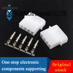 10 Set Molex 5.08mm Connector Large 4 Pin Computer ATX IDE Power Connector Plug Male Female Housing + Male Female Terminal