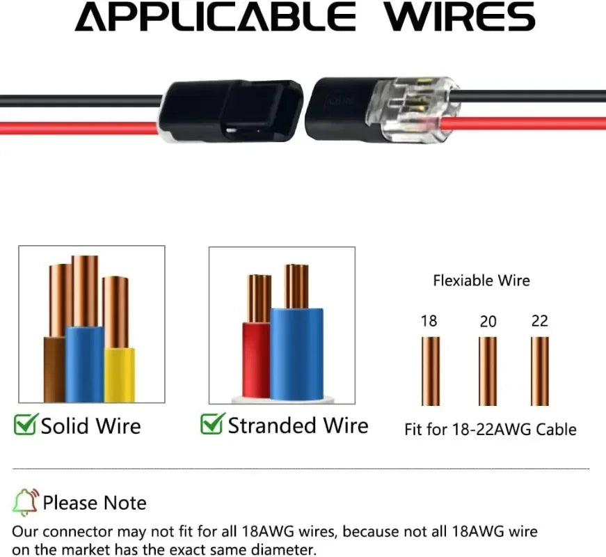 Waterproof  2 Pin Way Plug Car Electrical Connector Wire Cable Automotive Electrical Connectors Strip Terminal Connection