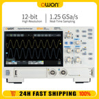 OWON ADS800A Portable Digital Oscilloscope 100MHz Bandwidth 1GSa/s 7" TFT-LCD Storage Multimeter Auto Measure USB/PC Connect