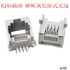 10PCS Telephone Socket Connector RJ11 RJ12 RJ45 Telephone Wifi Female Socket 2pin 4pin 6pin 8pin 4P4C 6P6C 6P4C 8P8C RJ45 Jack