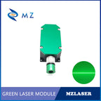 High Brightness CW Green Line Laser Diode Module Adjustable Focus 520nm 1400mW 1.4W Powell Lens Long Life Industrial Laser