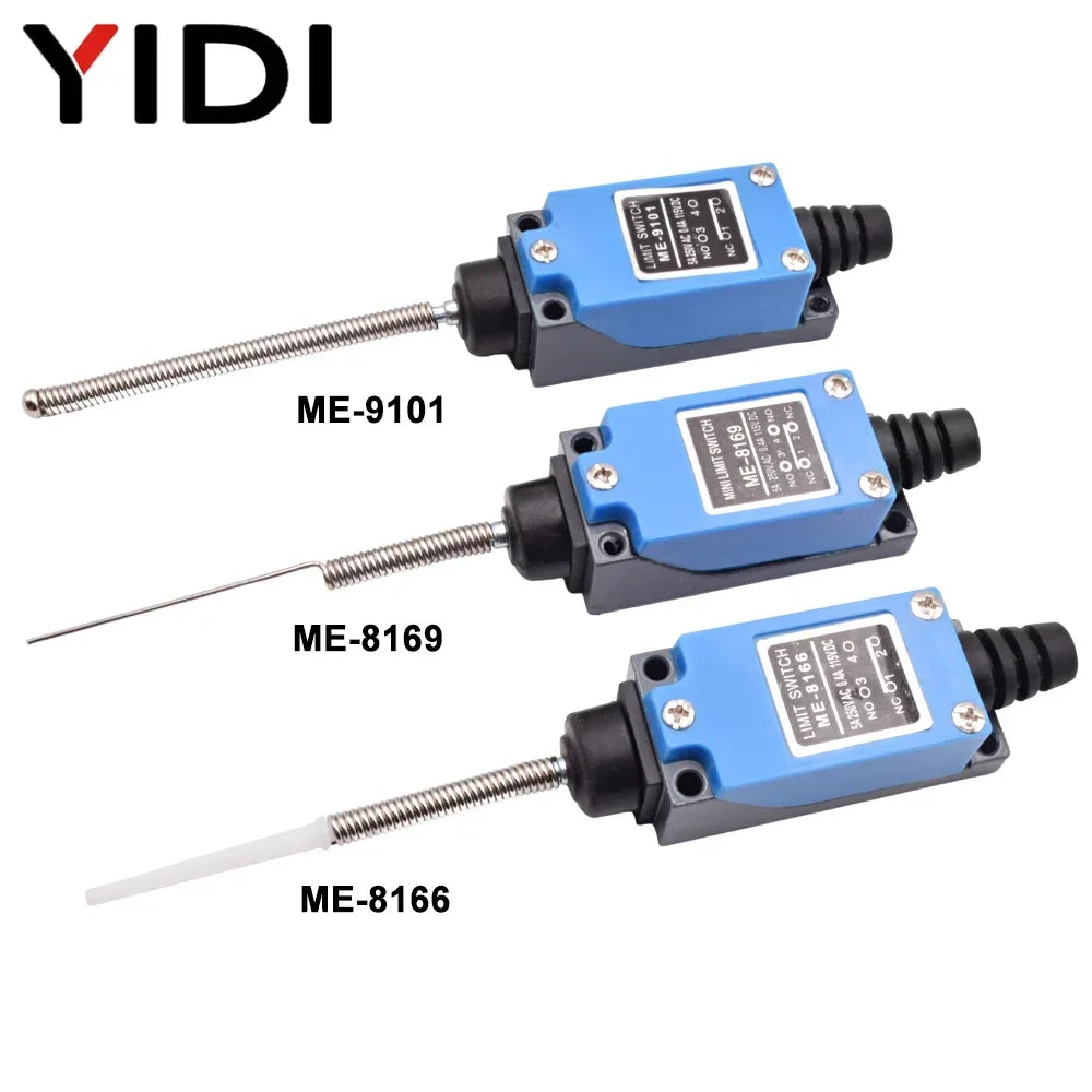 CNC Momentary Limit Switch ME 8104 8108 8111 8122 9101 5A/220V Rotary Roller Lever Sealed Industrial Machine Limit Switch