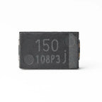 10PCS/lot EEFCX0J151XR 6.3V 150uF 12mOhm Ultra-Thin SMD Polymer Aluminum Electrolytic Capacitors Low ESR New and original