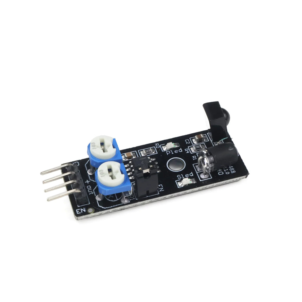 KY-032 IR Obstacle Sensor 4-Wire 3-80cm Adjustable Distance for Smart Car Robot Line Tracking Anti-Interference for Arduino