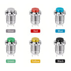 12mm Metal Button Switch Waterproof 1NO 3A High Head Momentary Suitable for Doorbells Car Start Horns Computer Automatic Reset