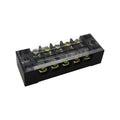 1Pcs Dual Row Barrier Screw Terminal Block Strip Wire Connector 600V 15A 3/4/6/8/10/12/15/20 Positions Optional