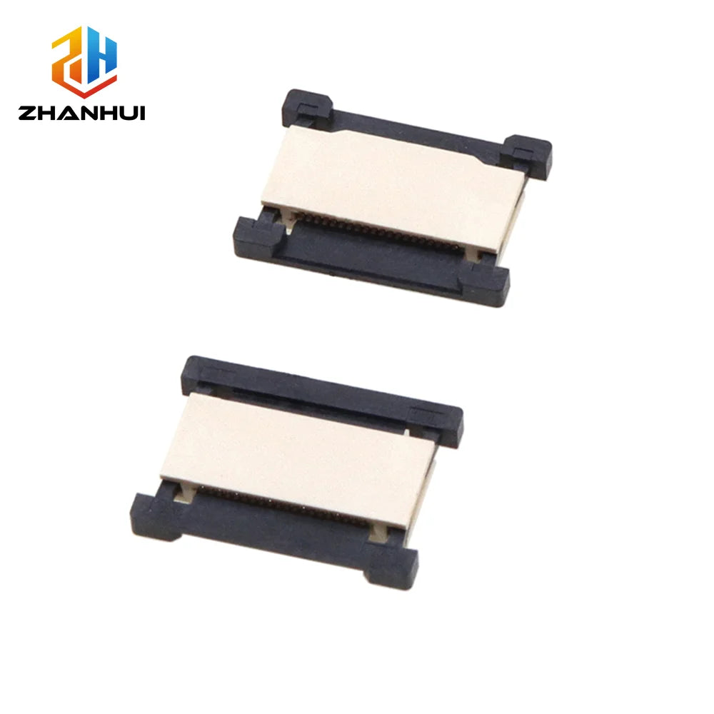 2/5/10PCS 0.5mm Pitch FPC FFC Extension Board 6P/20P/24P/30P/40P/50P/60P Flexible Flat Cable Connector for PCB Wiring