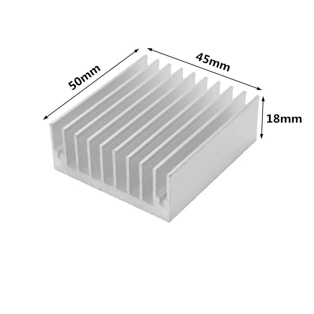 Extruded Aluminum Heatsink Radiator Heat Sink Cooler for Electronic LED Chip Cooling Heat Dissipation