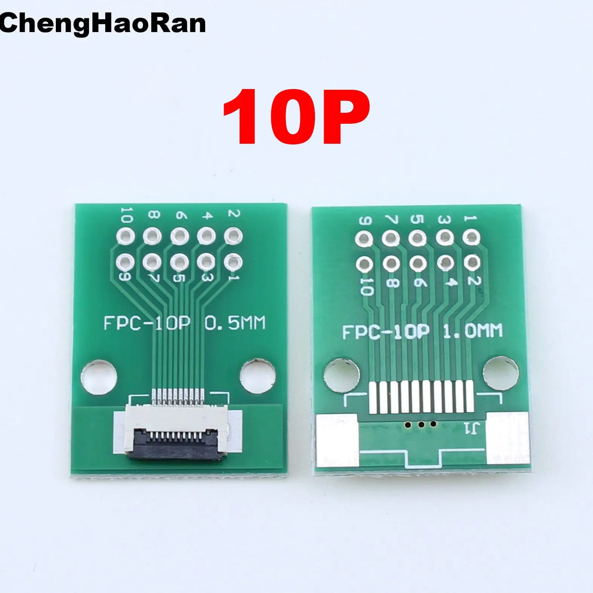 1pcs 4P 6P 8P 10P 12P 14P 15P 16P 18P 20P Test Board Adapter Double Rows Plate Connector 2.54mm 0.5mm Flip FPC Soft Flex Cable